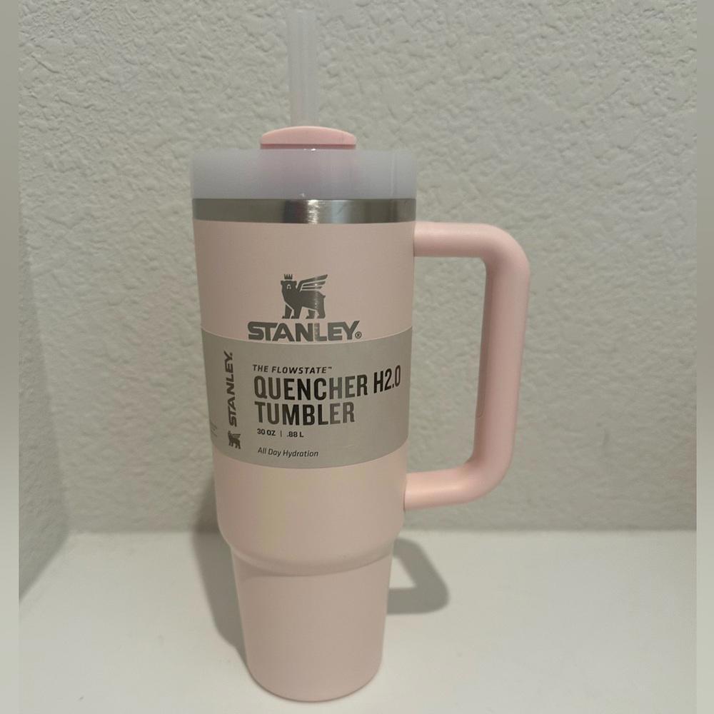 Stanley Bloom Pink Tumbler Cup 30 oz Quencher H2.0 FlowState